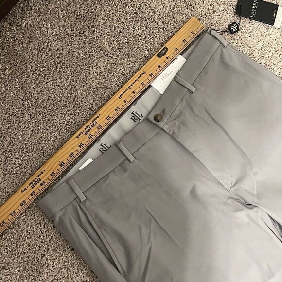 Lauren Ralph Lauren Classic-Fit Norton Active Dress Pant Gray 38x34 NWT - Picture 3 of 13